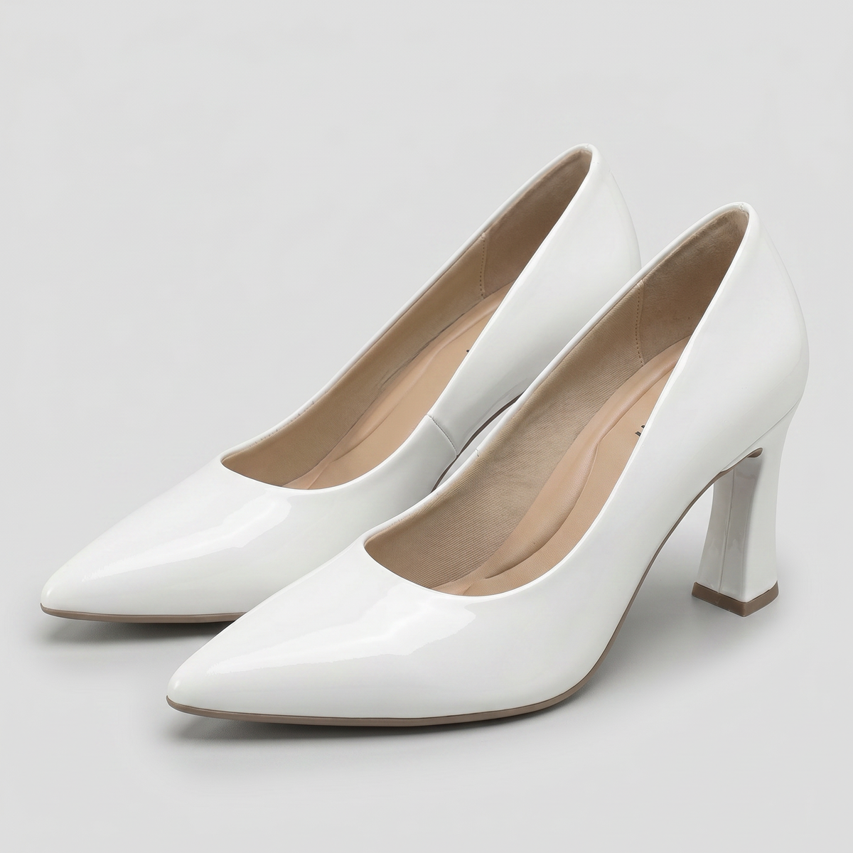 Zapato Silvana  Blanco/Charol