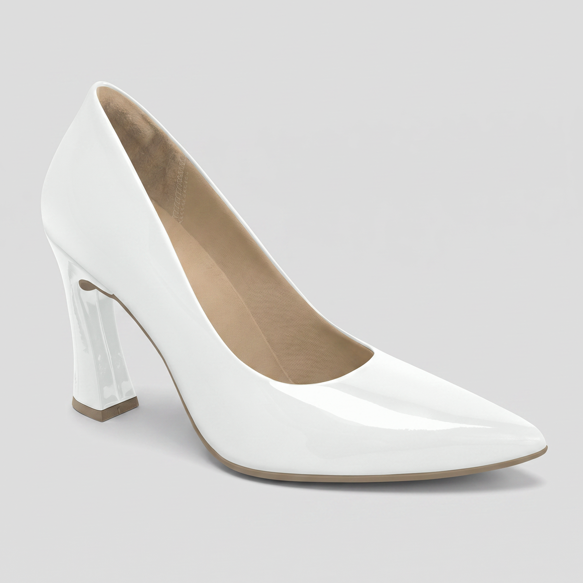 Zapato Silvana  Blanco/Charol