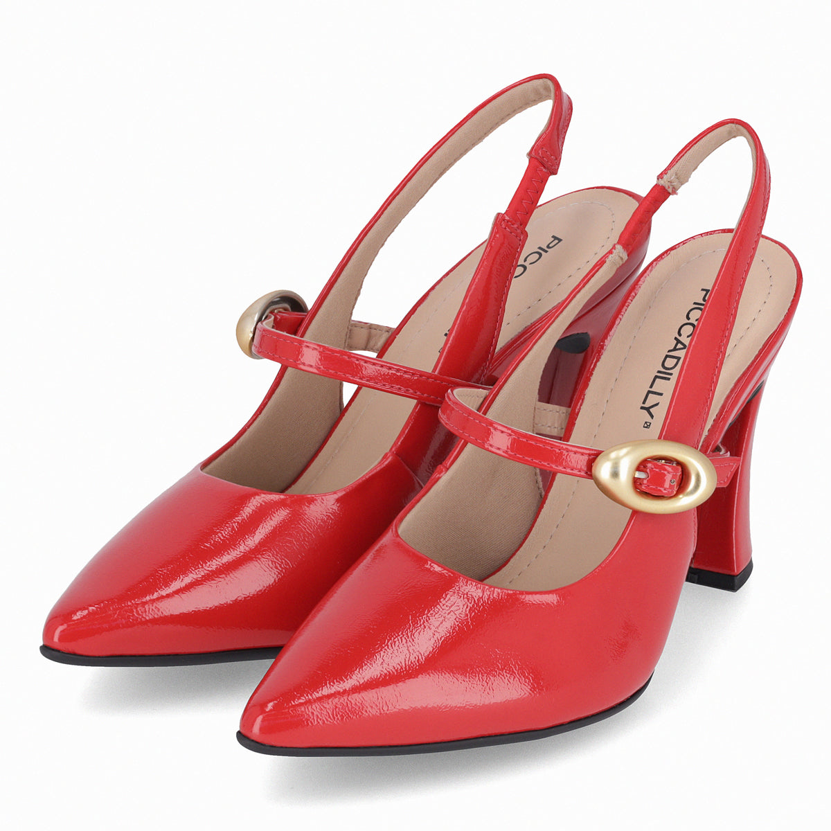 Zapato Silvana 174 Rojo/Charol