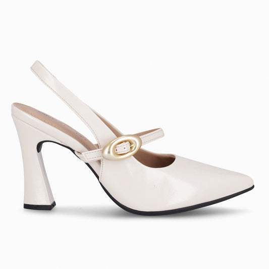 Zapato Silvana Crema/Charol 174