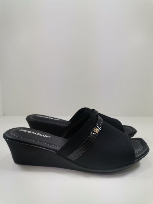 Sandalia 018 Negro Piccadily