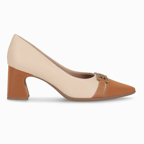Zapato Irene Beige/Ocre