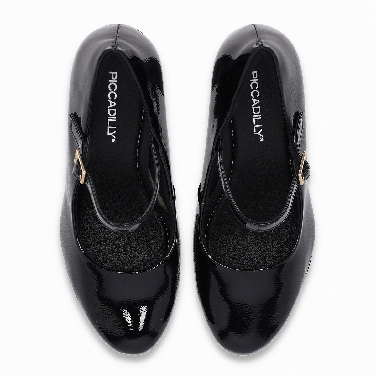 Zapato Mary Jane Evelin  Negro