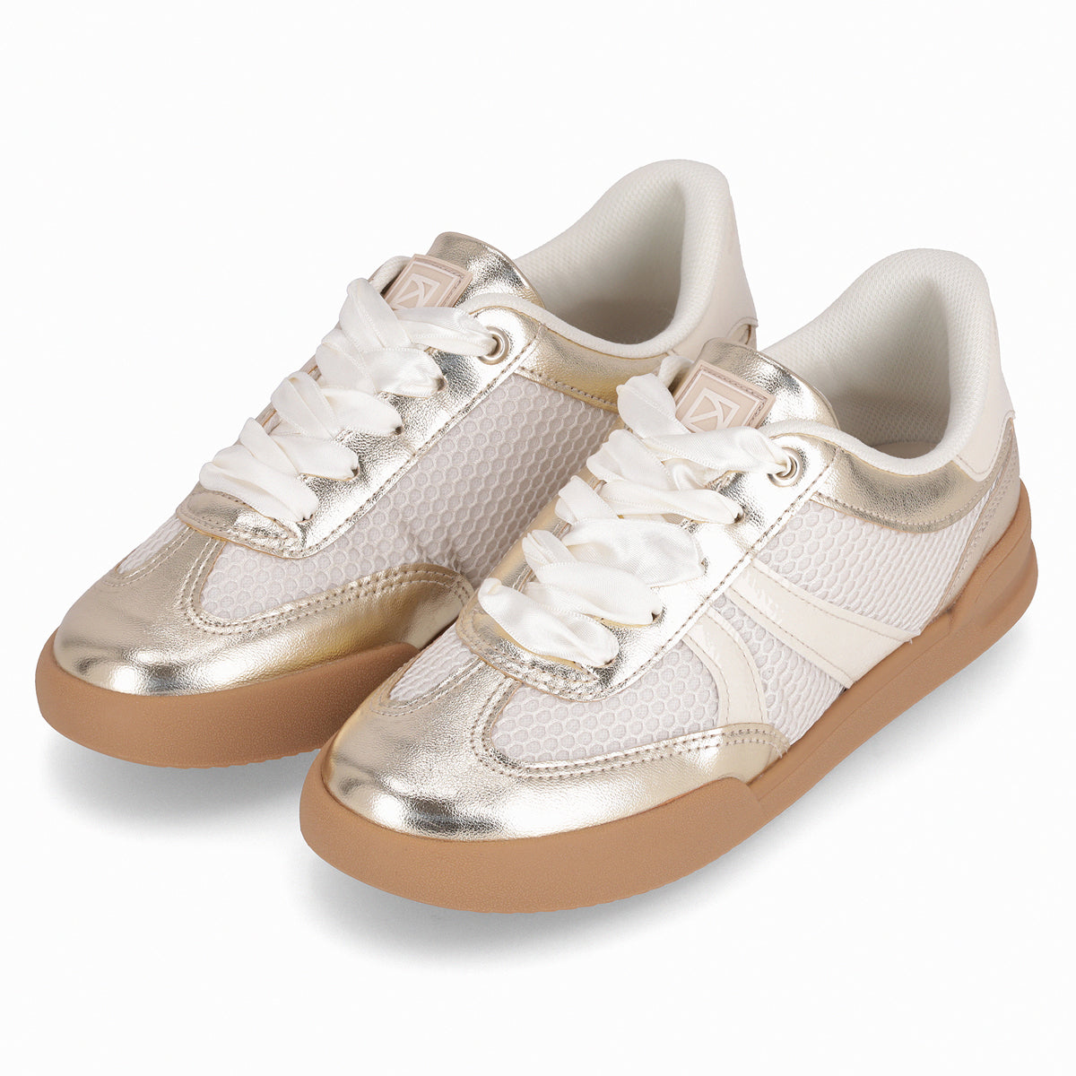 Zapatilla Caroline Dorado/Beige
