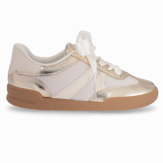 Zapatilla Caroline Dorado/Beige