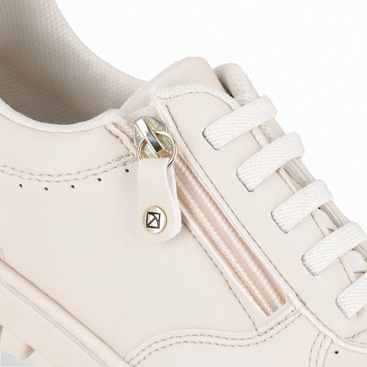 Zapatilla Franciele Crema