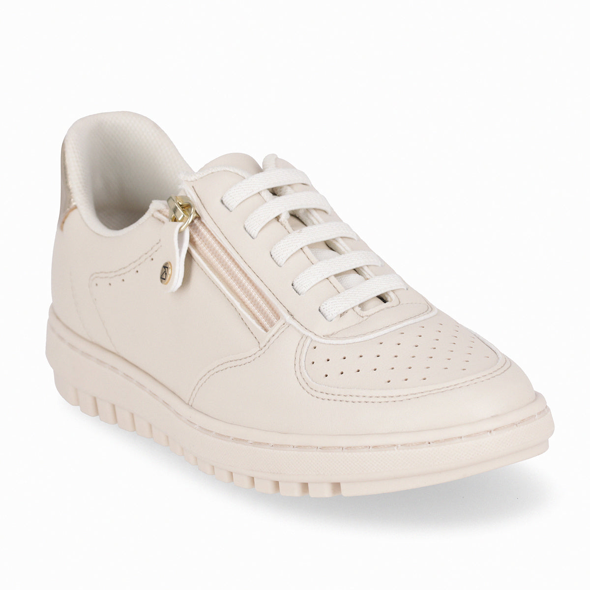 Zapatilla Franciele Crema