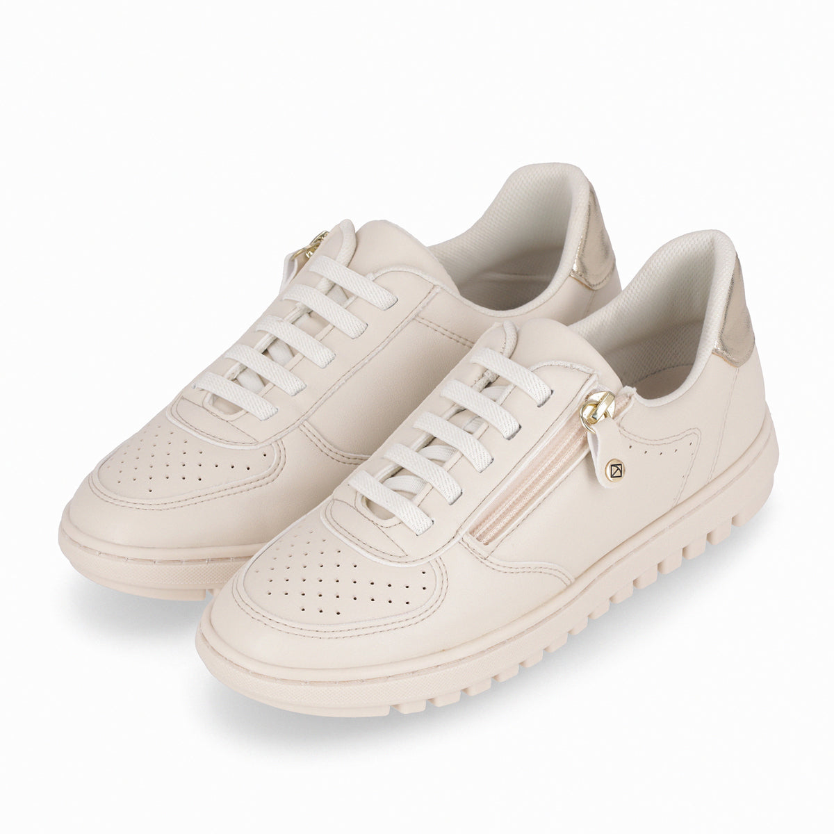 Zapatilla Franciele Crema
