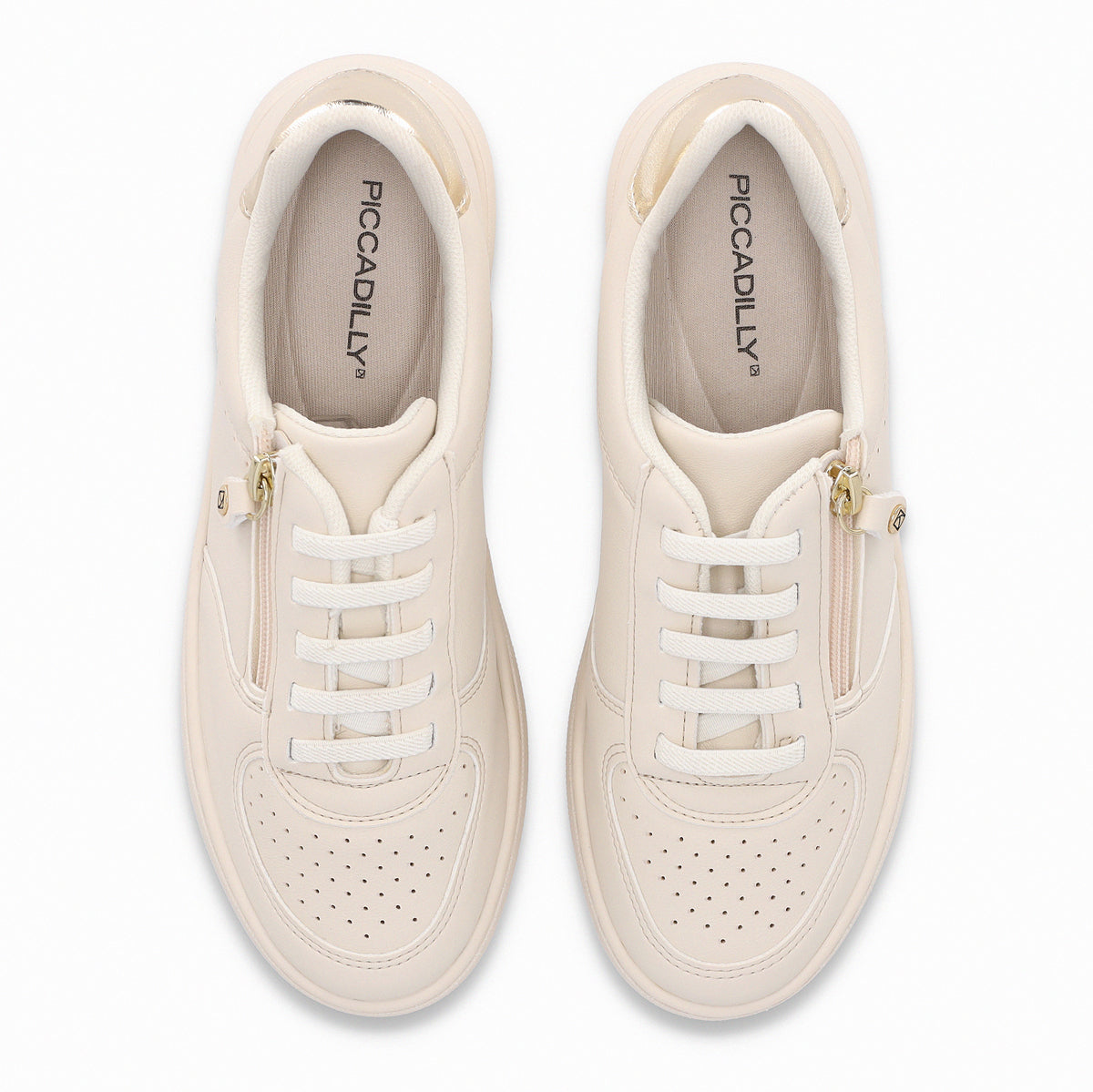 Zapatilla Franciele Crema