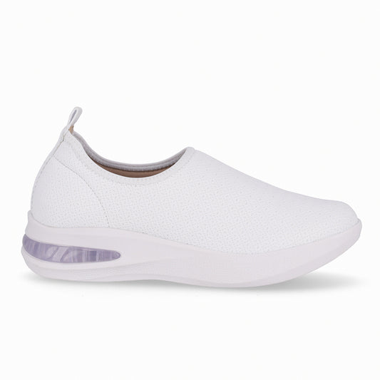 Zapatilla SoftStep Blanco Anabela