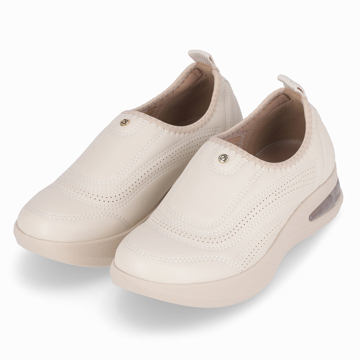 Zapatilla Soft Step Crema