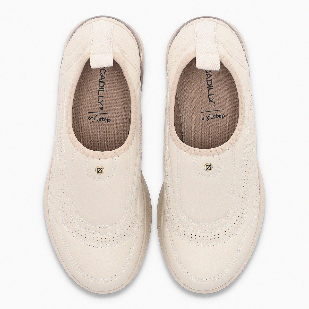 Zapatilla Soft Step Crema