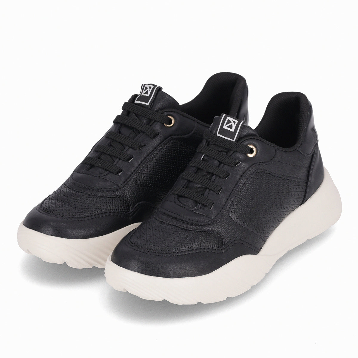 Zapatilla Fascitis Negro Anabela