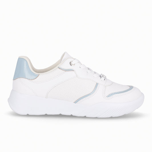 Zapatilla Fascitis Azul/Blanco