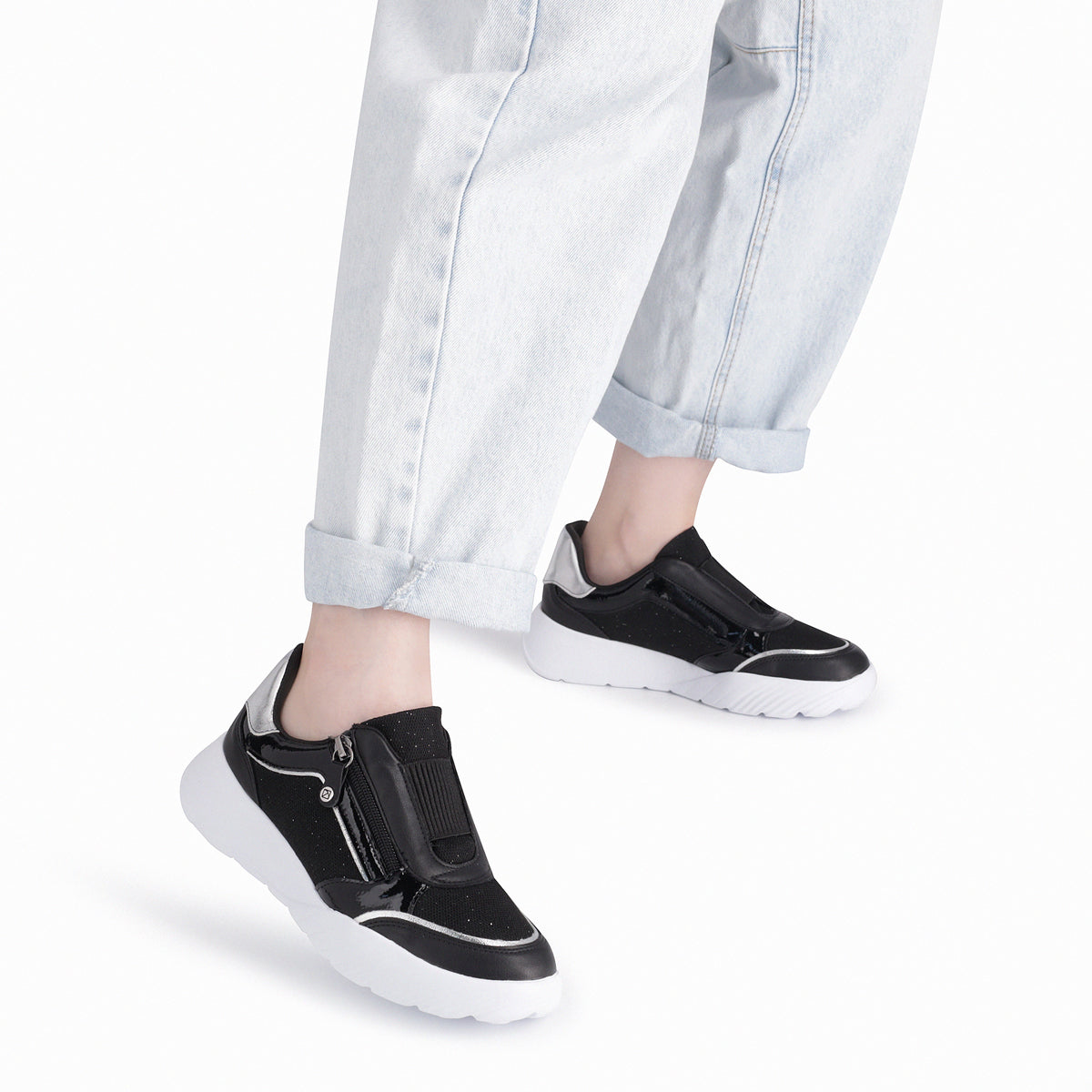 Zapatilla Fascitis 005  Negro