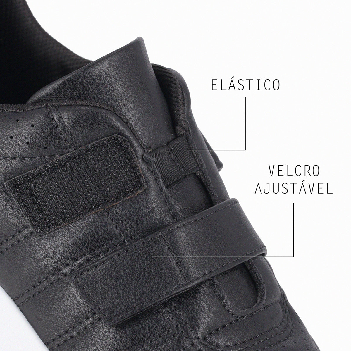Zapatilla Vicky/Elastico Negro