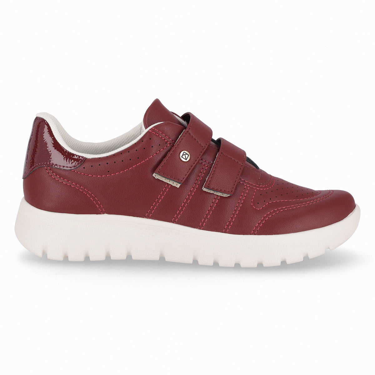 Zapatilla Vicky/Elastico Burdeo