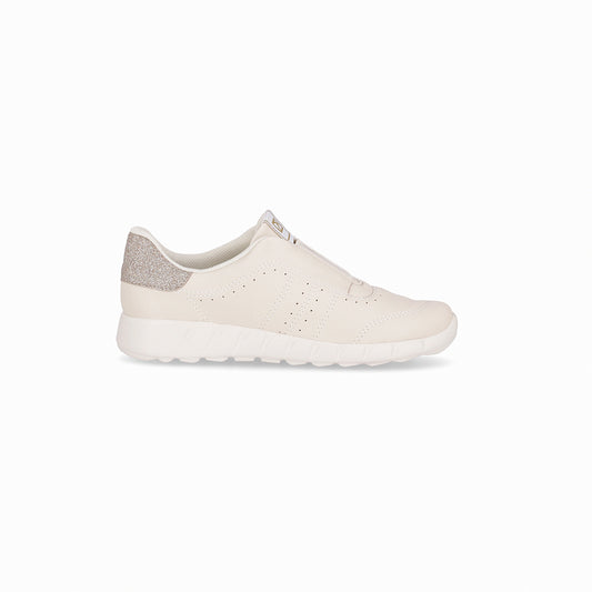 Zapatilla Fabi Crudo/Glitter