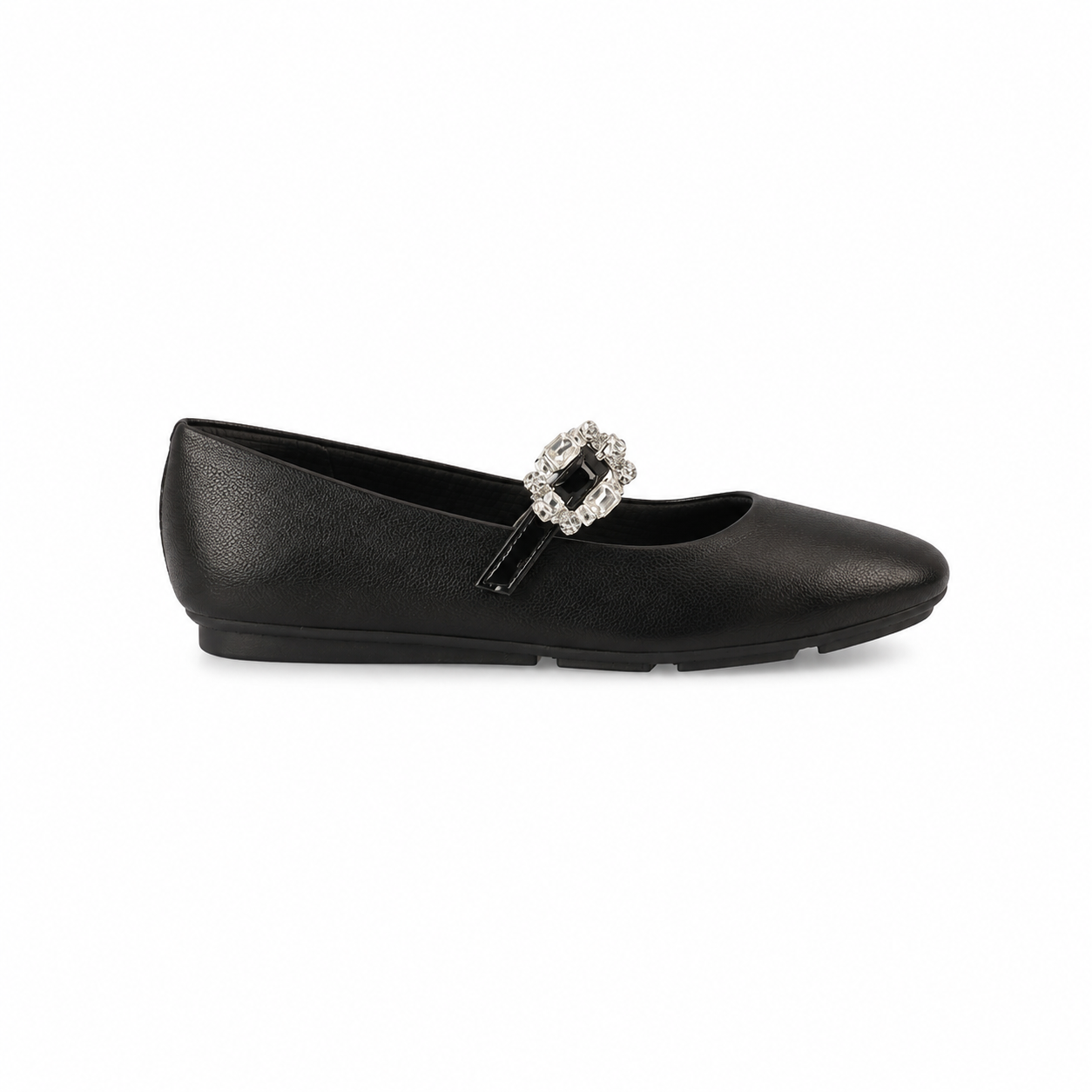 Ballerina Mary Jane Michelle/Strass Negro
