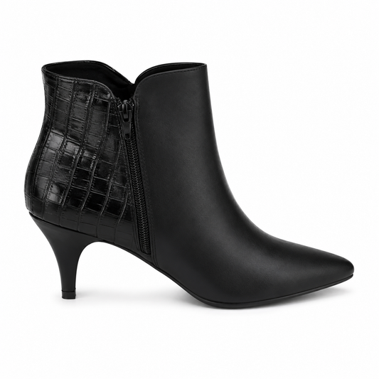 Botin Maite Negro/Crocco