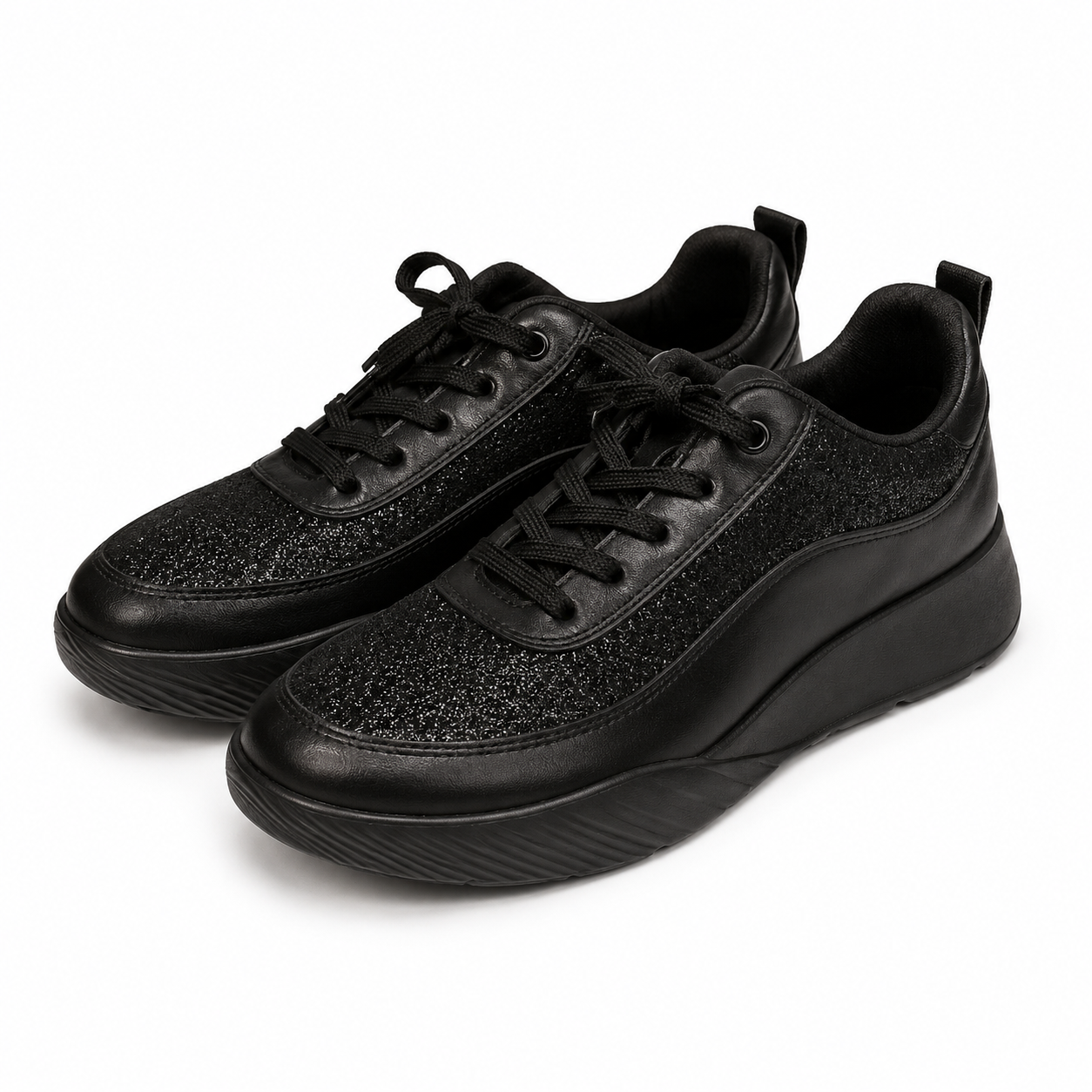 Zapatilla Fascitis 005 Negro/Glitter