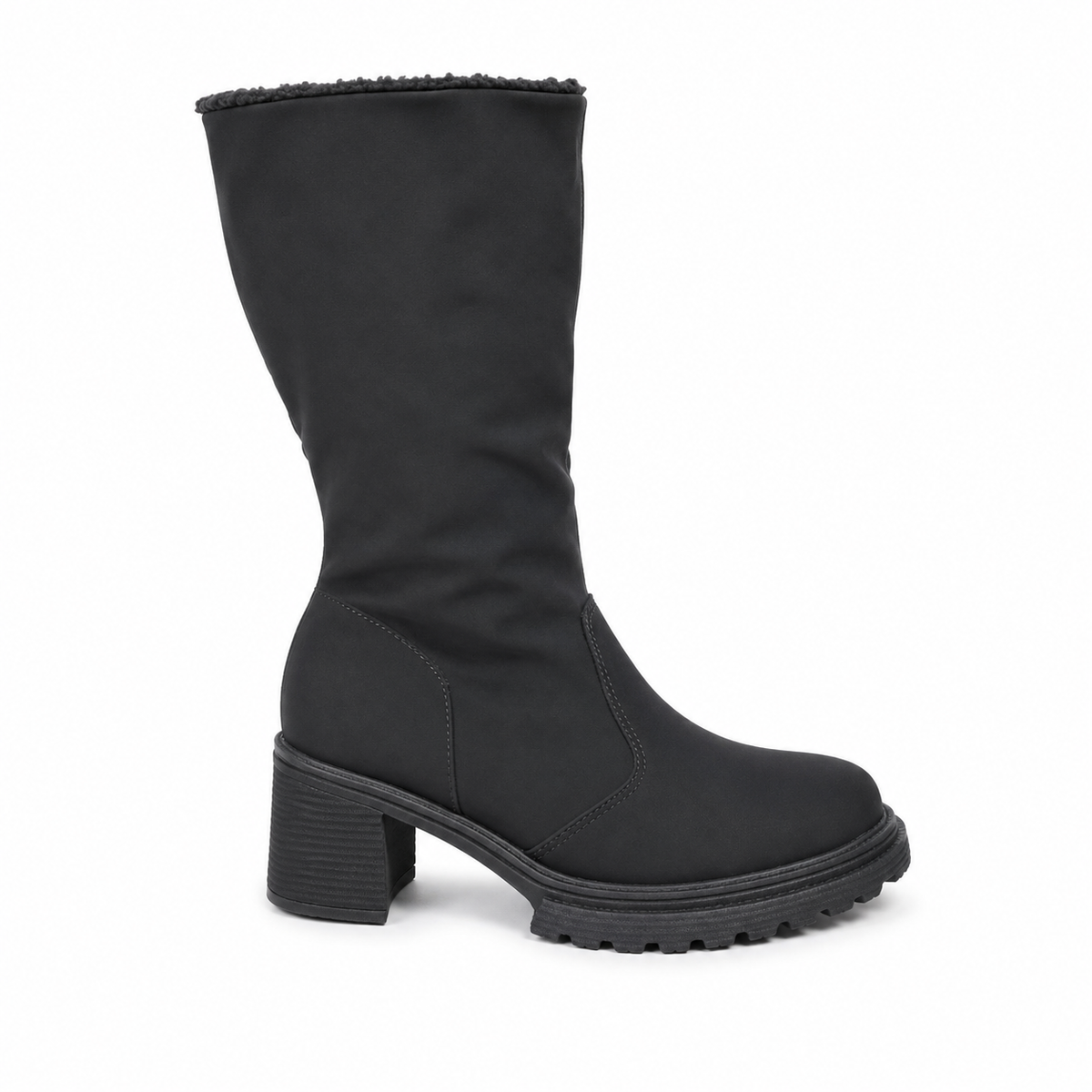 Bota Caña Alta Negro Piccadilly
