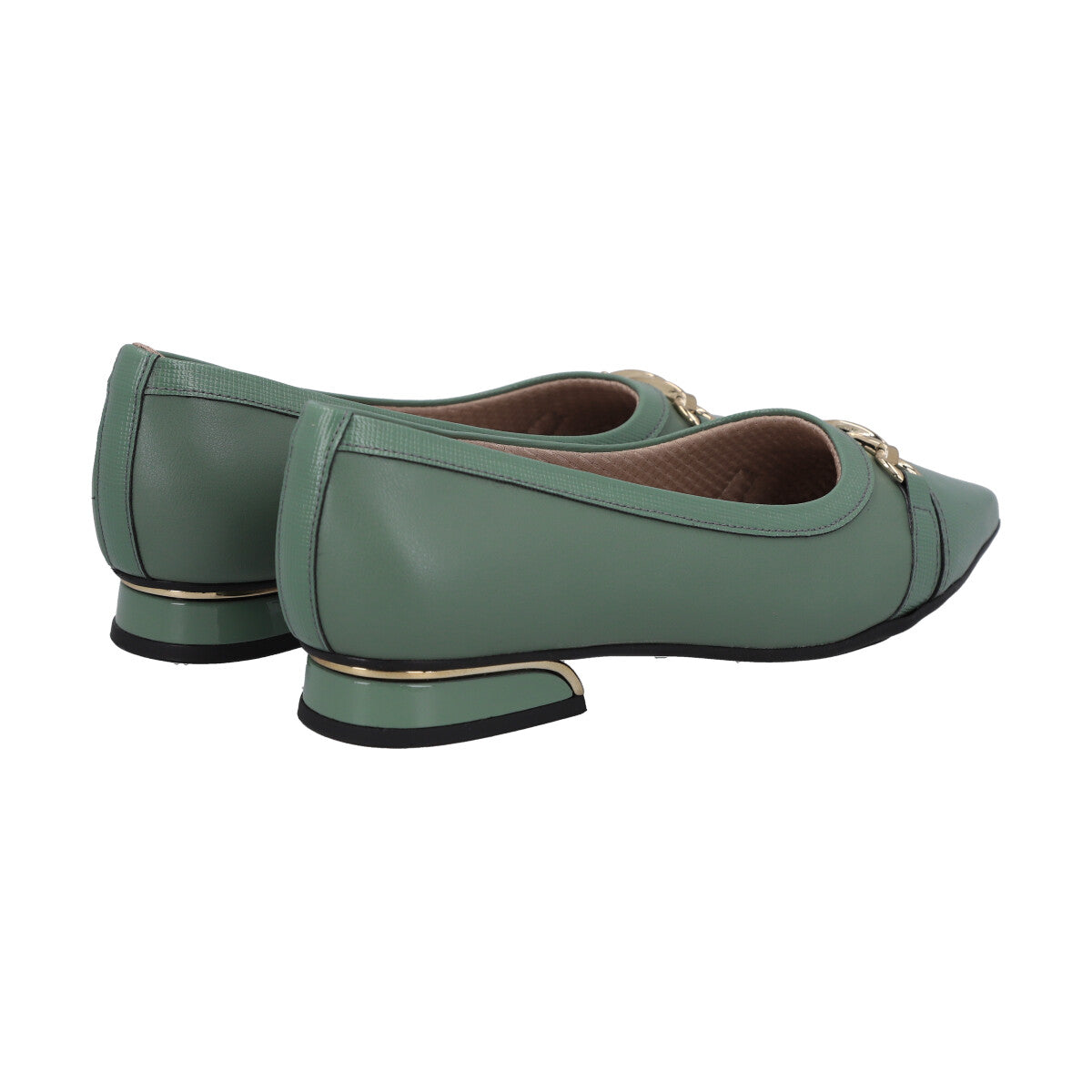 Zapato Ana verde Piccadilly