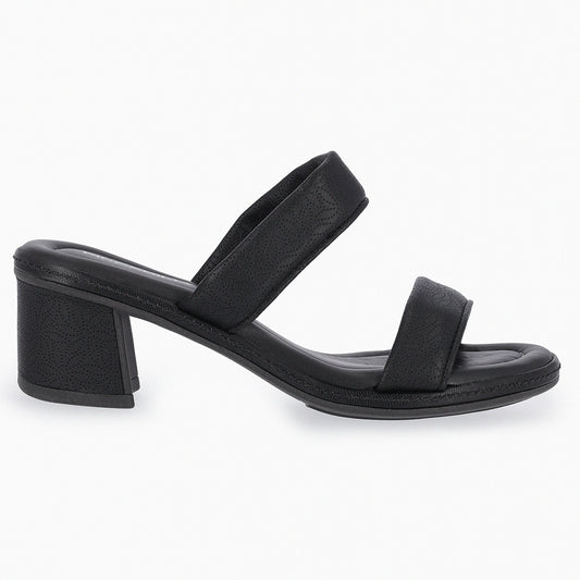 Sandalia Paola Floral Negro