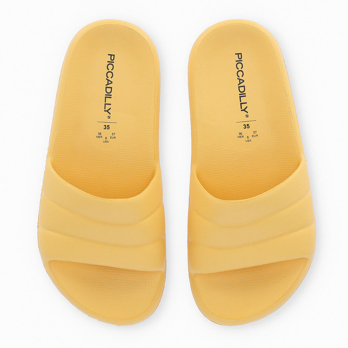 Sandalia Marshmallow Amarillo Piccadilly