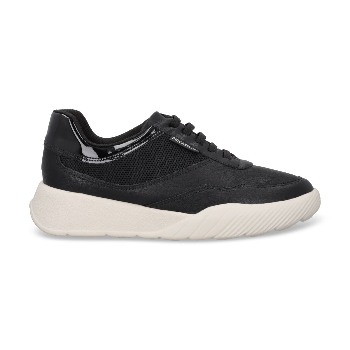 Zapatilla Fascitis Negro/Crema